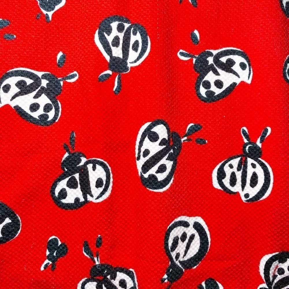 Talbots Vintage Novelty Print Ladybug Printed Pencil Skirt - Picture 14 of 14